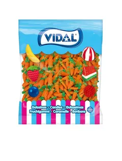 Жевательный мармелад Vidal Морковь (Carrots) — 1 кг в фирменной мега-упаковке
