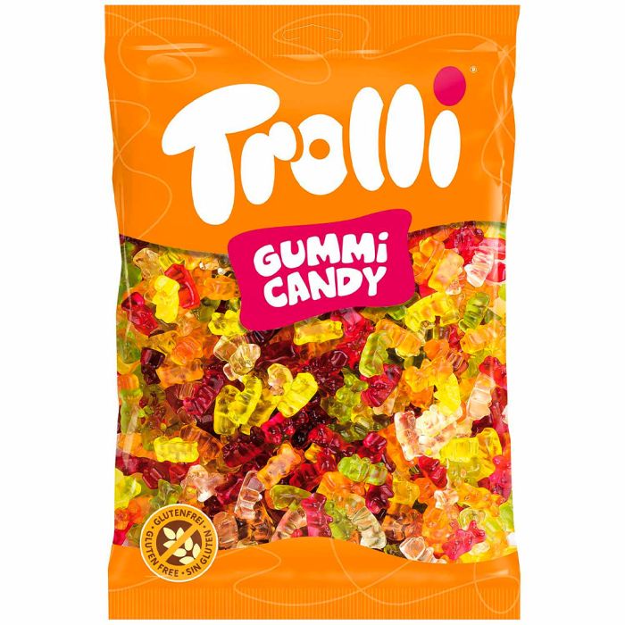 Жевательный мармелад Trolli Bears (Мишки) — 1 кг в фирменной мега-упаковке